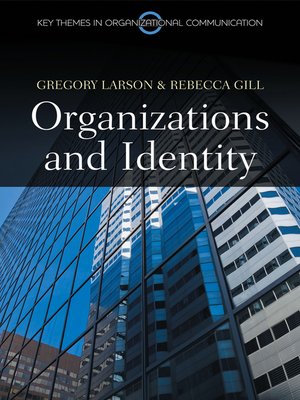 cover image of Organizations and Identity
